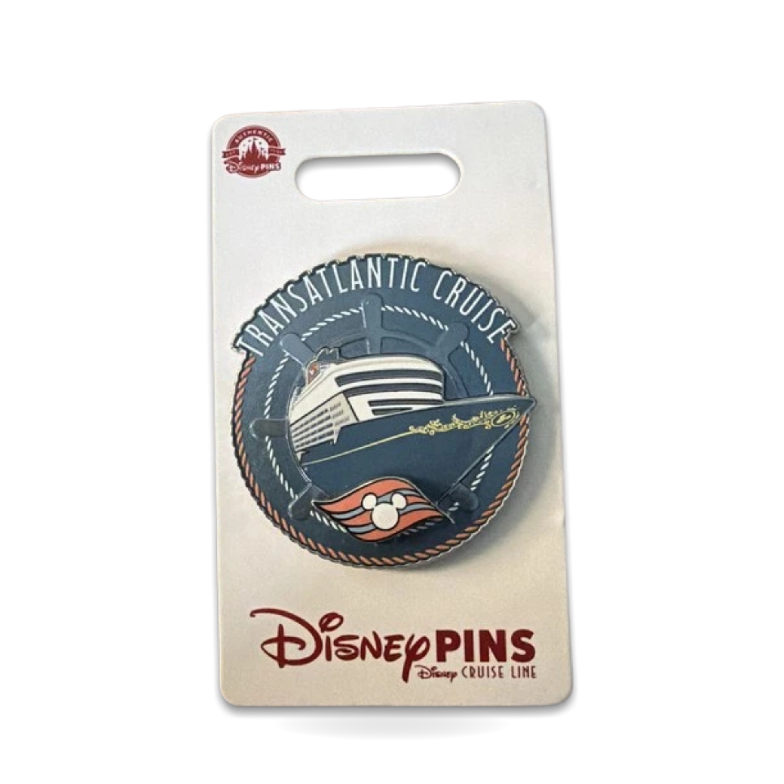 Cruise Line Transatlantic Ship Pin