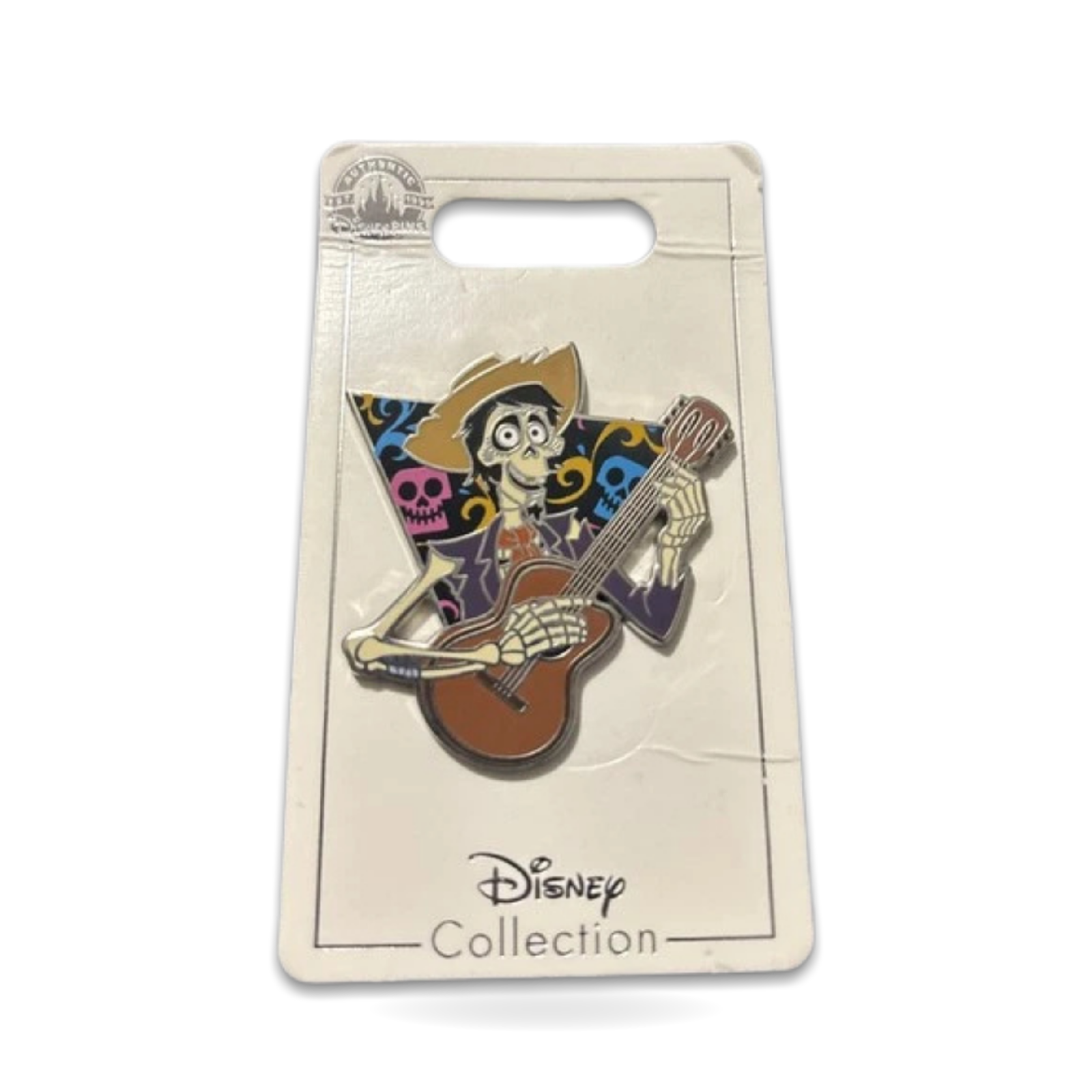 Pixar Coco Hector with Guitar J1 Carded Trading Pin