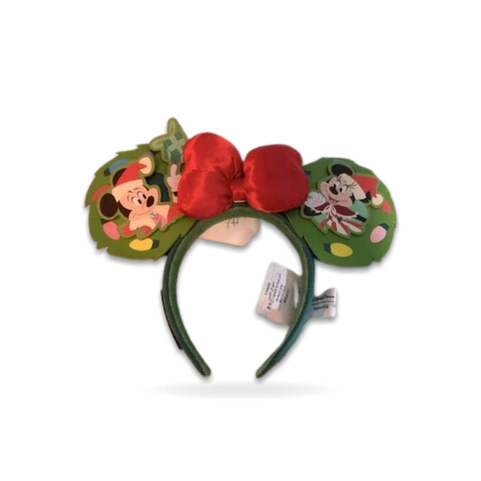 Green Christmas Mickey Mouse by Loungefly Ear Headwear