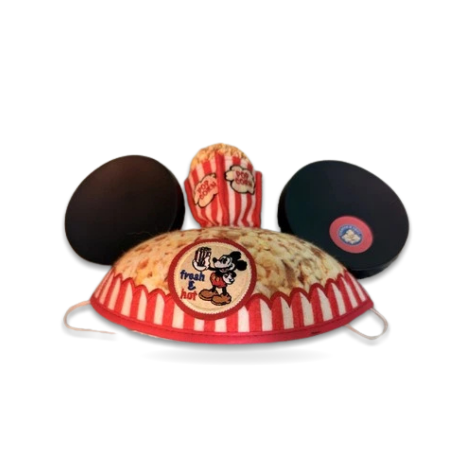 Mickey Mouse Popcorn Hat Ears Scratch N' Sniff Vintage World