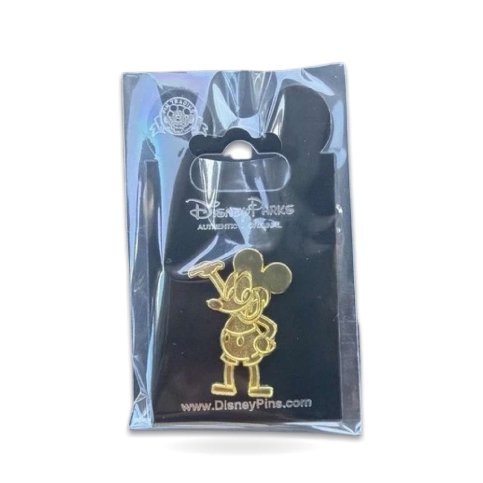 Mickey Mouse Gold Tone Single Trading Pin