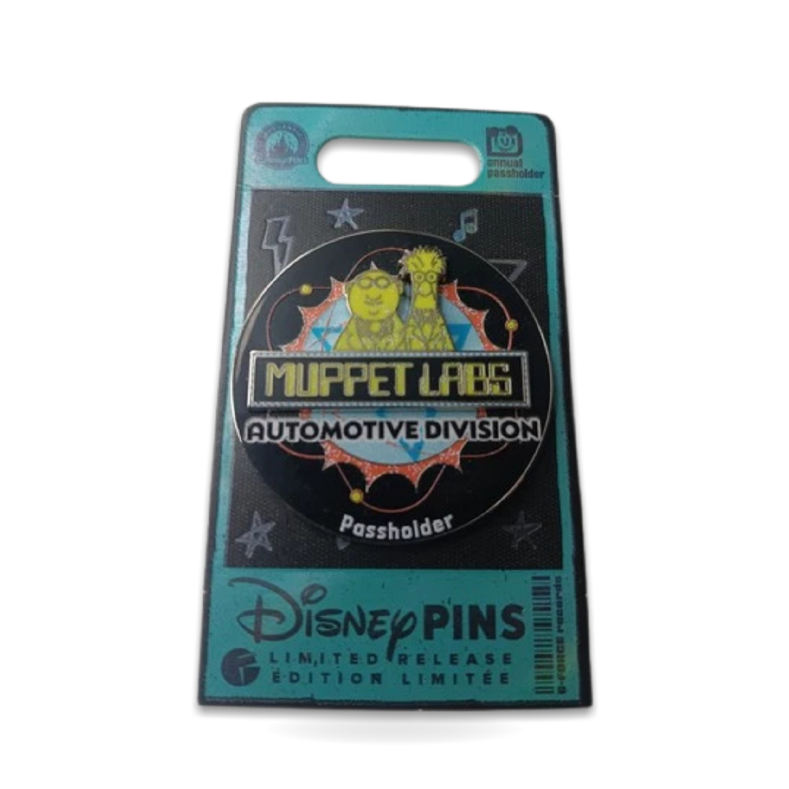 Rock Roller Coaster Lab Annual Passholder Trading Pin