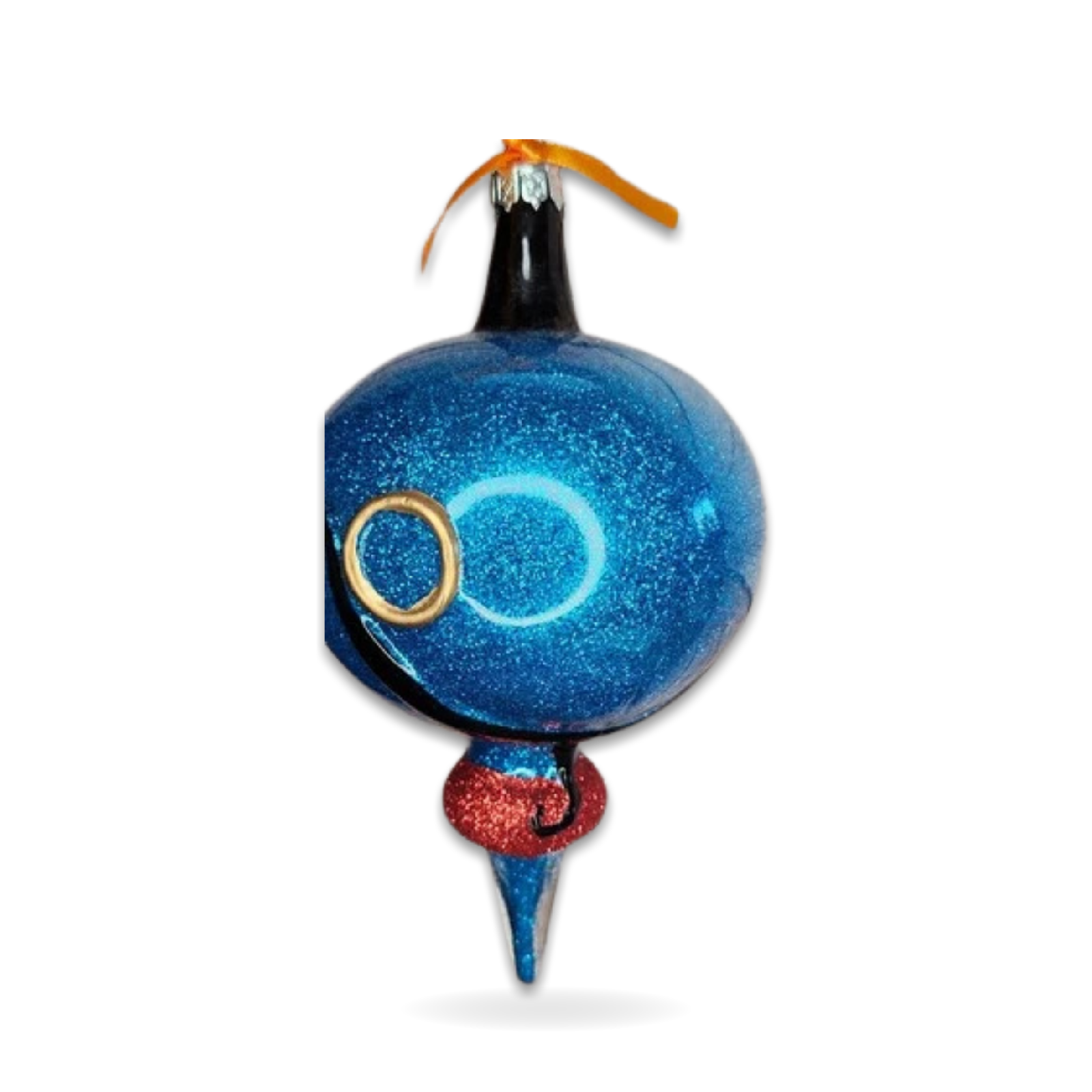 Aladdin Genie Glitter Seasonal Ornament