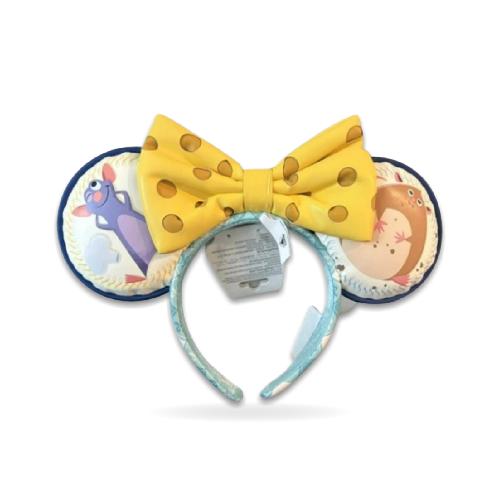Ratatouille Chef Remy & Emile Cheese Bow Minnie Mouse Ear Headband