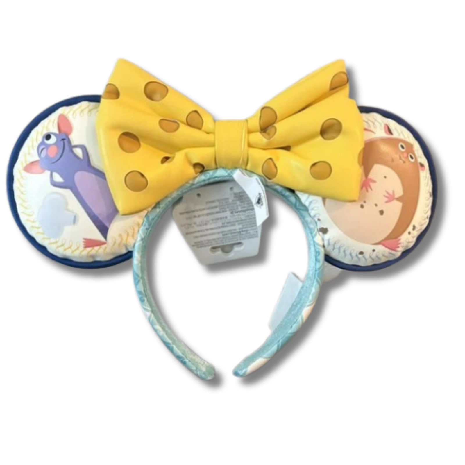 Ratatouille Chef Remy & Emile Cheese Bow Minnie Mouse Ear Headband