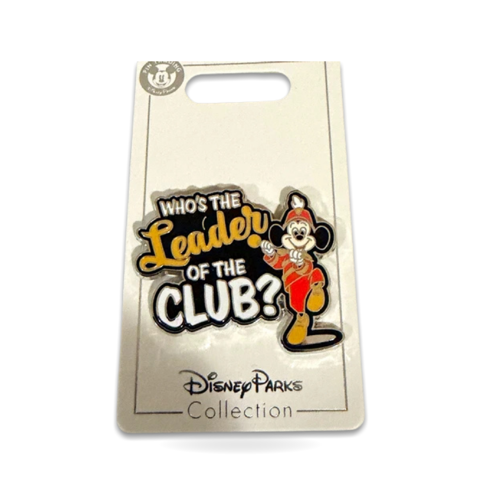 Mickey Mouse Club of the Band Trading Pin