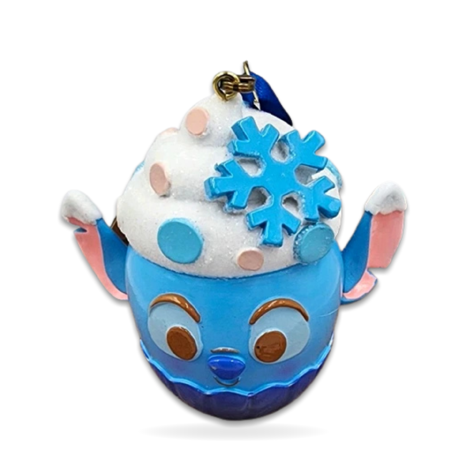 Munchlings Stitch Snowflake Cupcake Christmas Holiday Seasonal Ornament