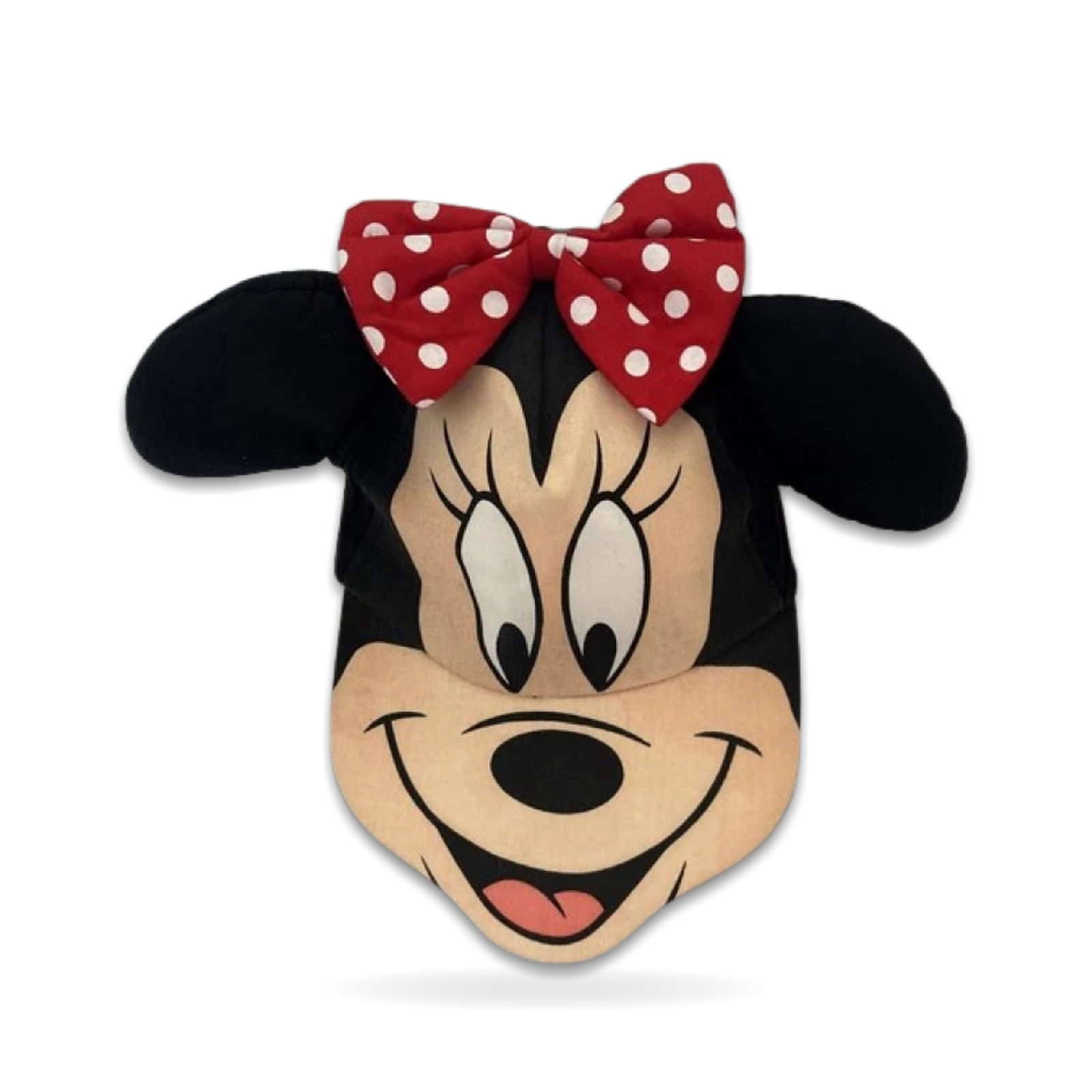 Minnie Mouse Hat by Mickey Unlimited Vintage Face Ears and Bow