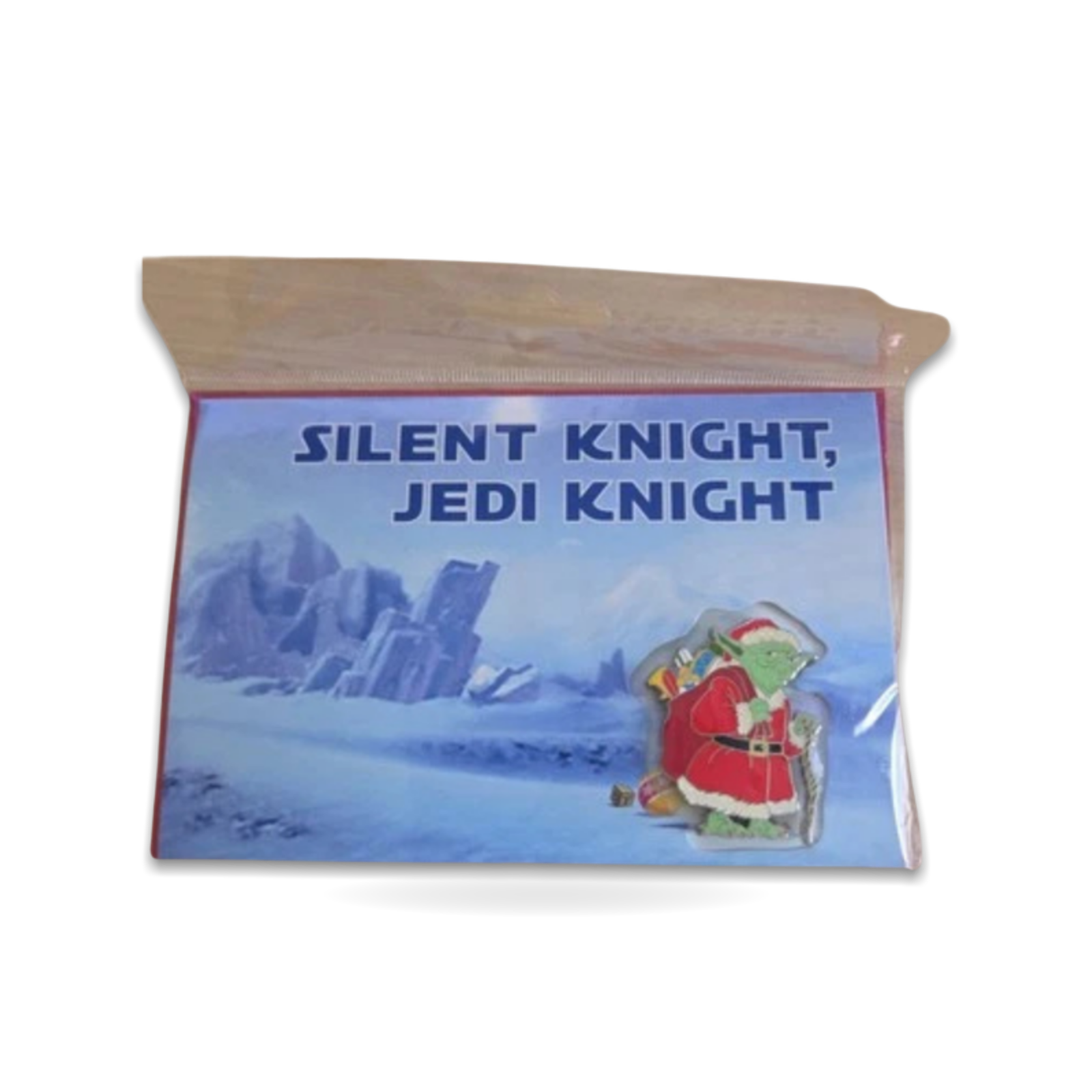 Silent Night Jedi Knight Yoda Star Wars Trading Pin