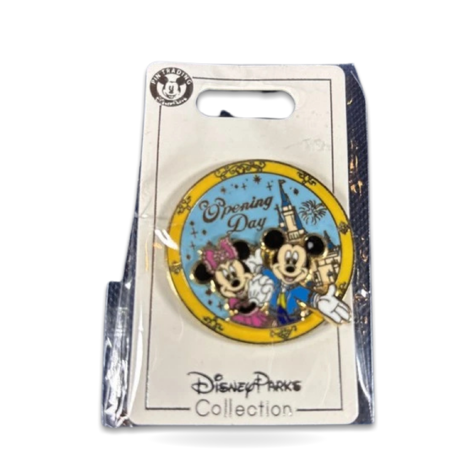 Mickey And Minnie Opening Day Character Trading Pin