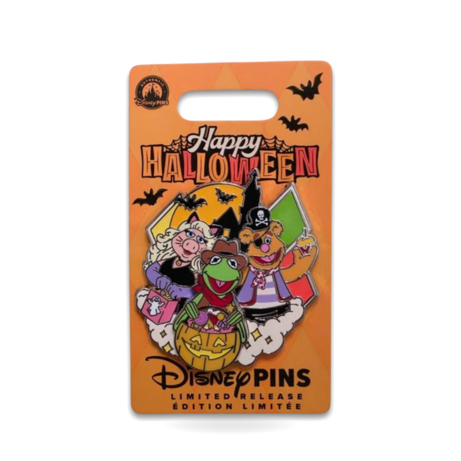 Muppets Halloween Open Edition Carded Trading Pin
