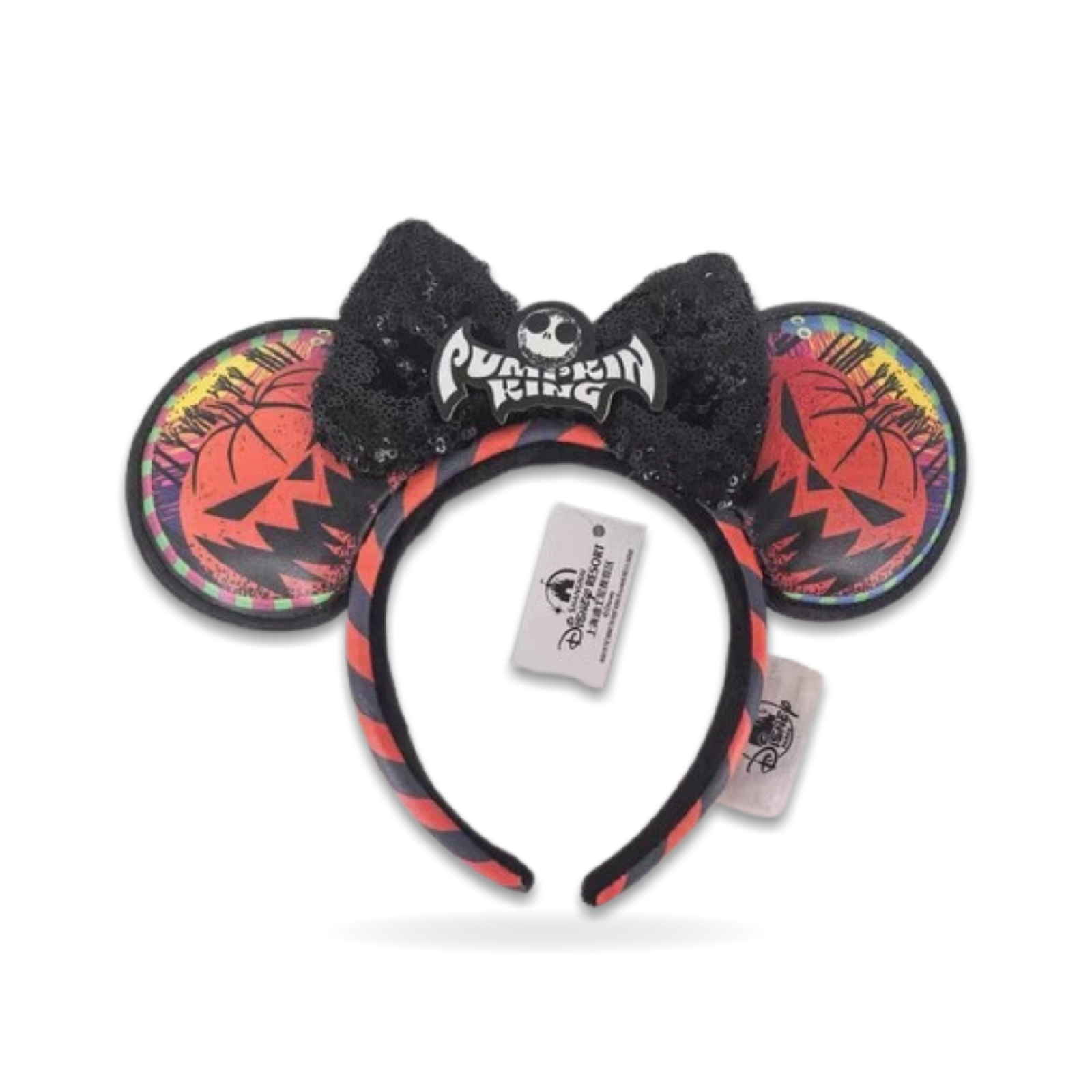 Nightmare Before Christmas Jack Skellington Pumpkin King Ear Headwear