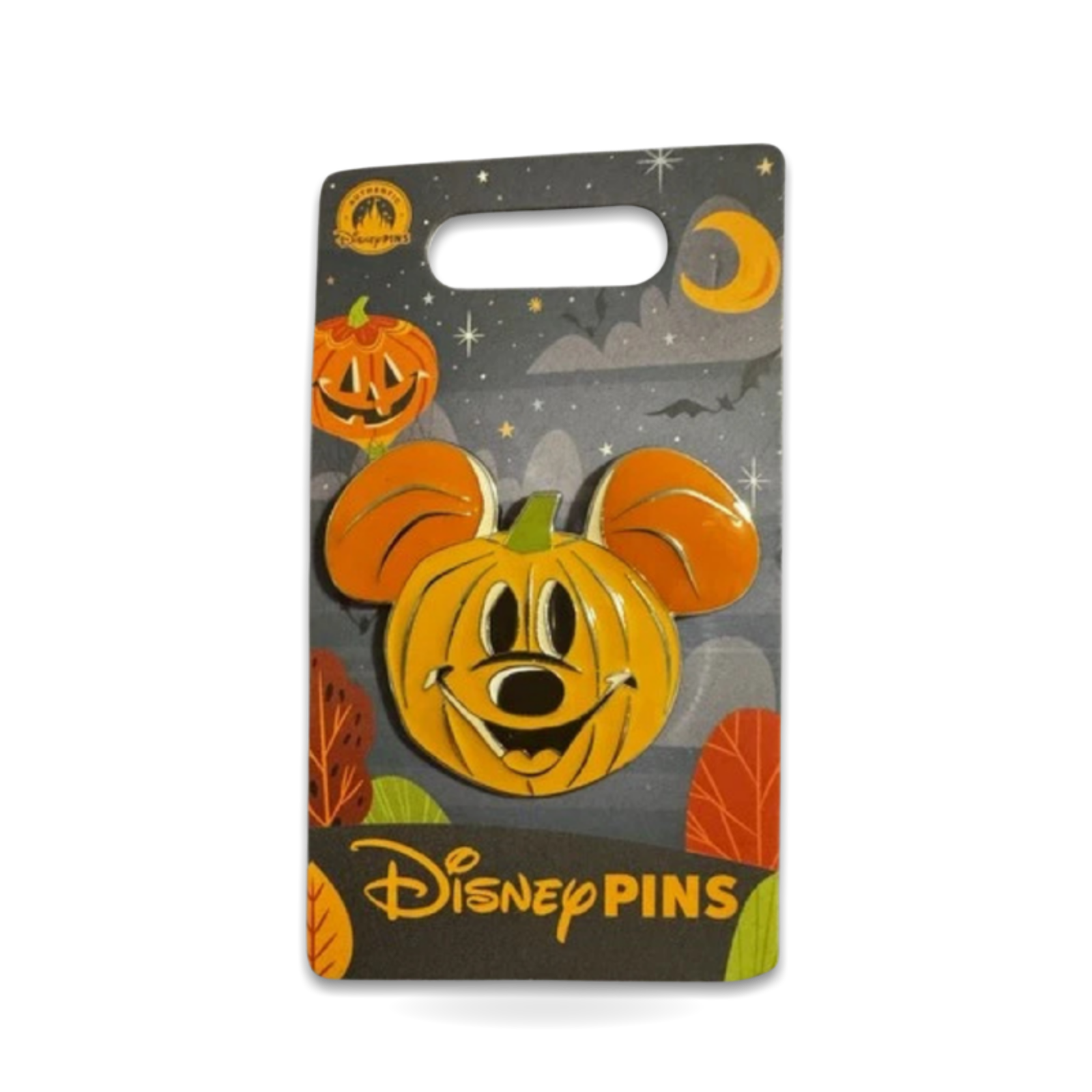 Mickey Mouse Halloween Pumpkin Jack O’ Lantern Trading Pin