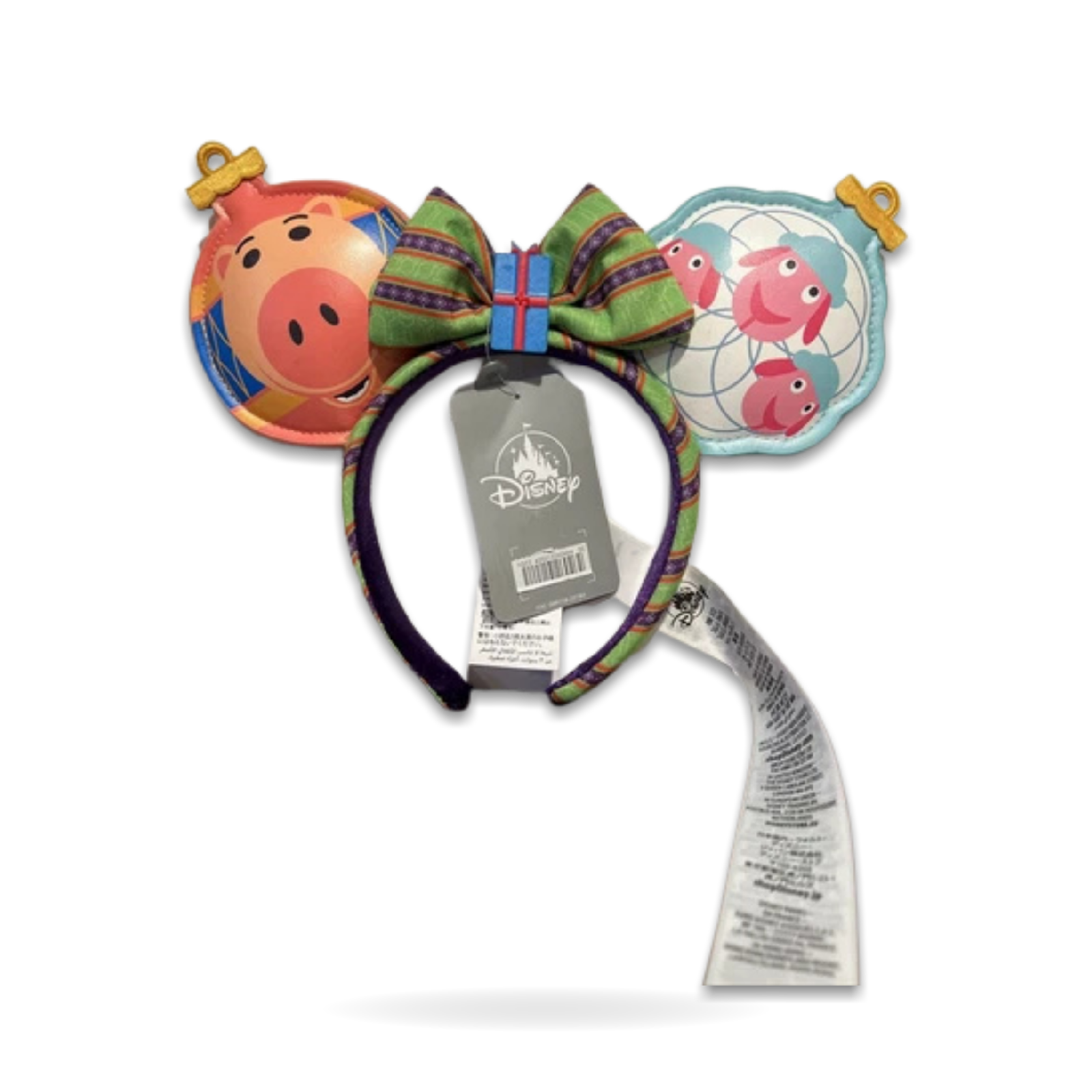 Story Christmas Holiday Minnie Mouse Ears Buzz Lightyear Hamm Pixar Toy