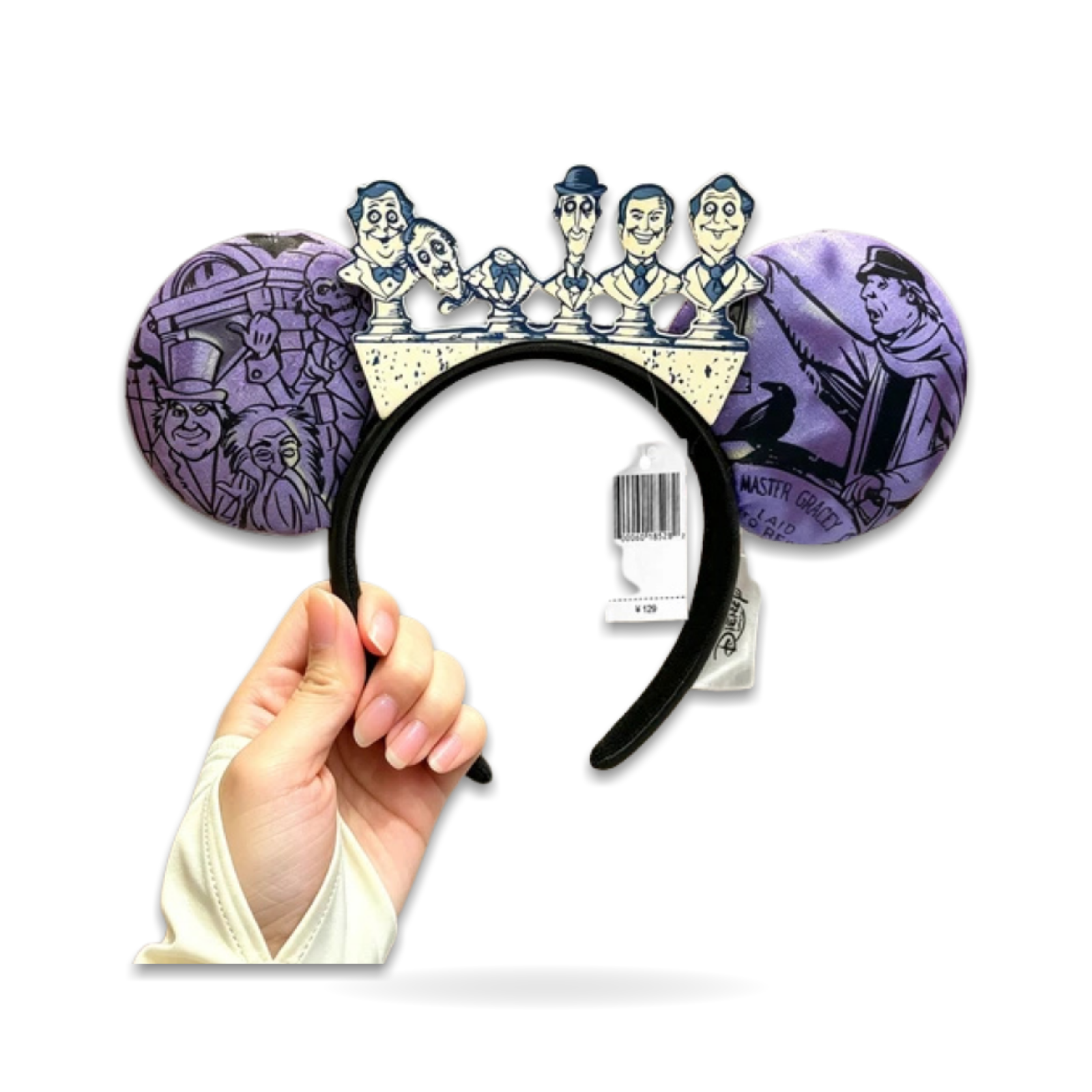 Exclusive Halloween Haunted Mansion Ghosts Minnie Ear Headwear