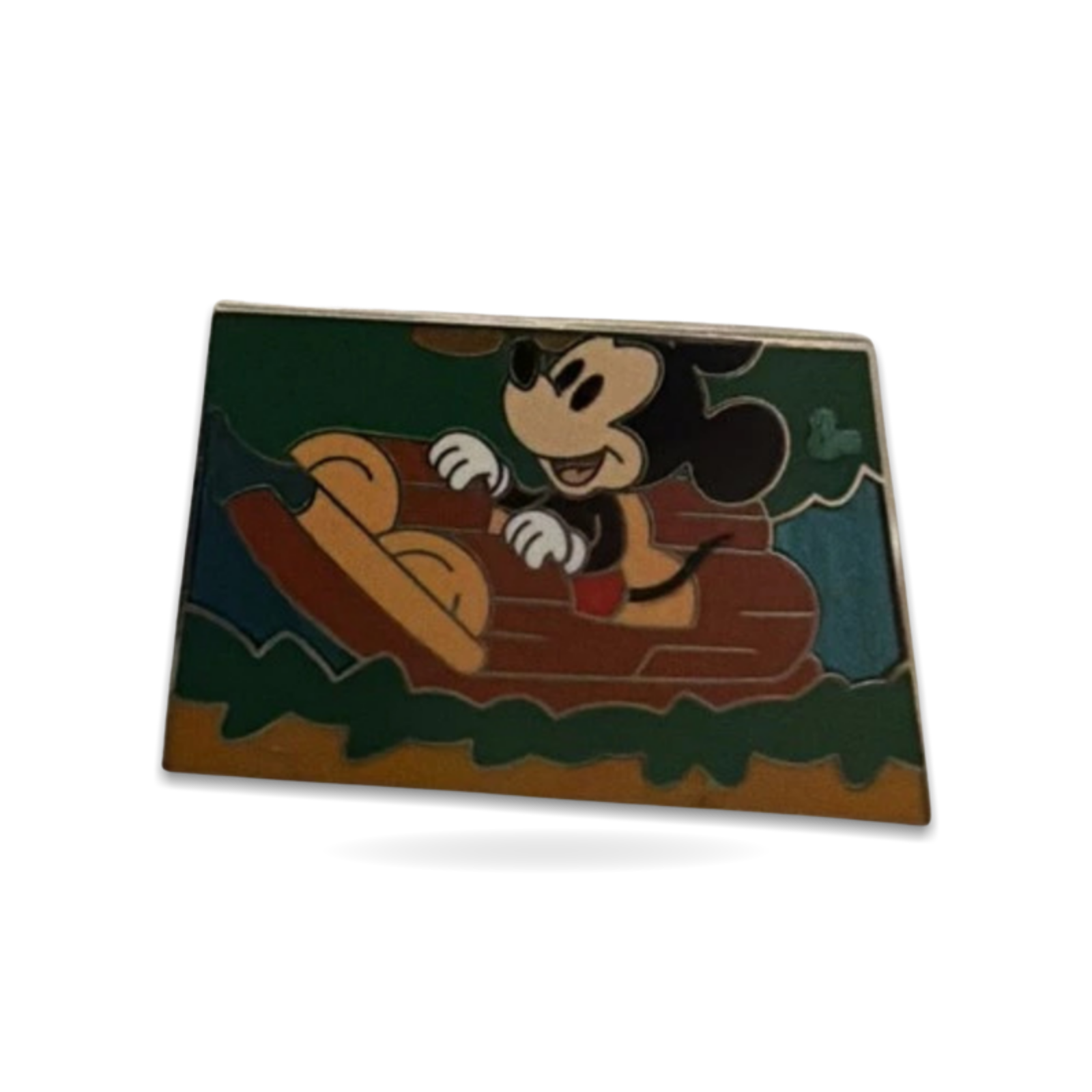Tiana's Bayou Adventure Attraction Map Puzzle Mickey Only Trading Pin