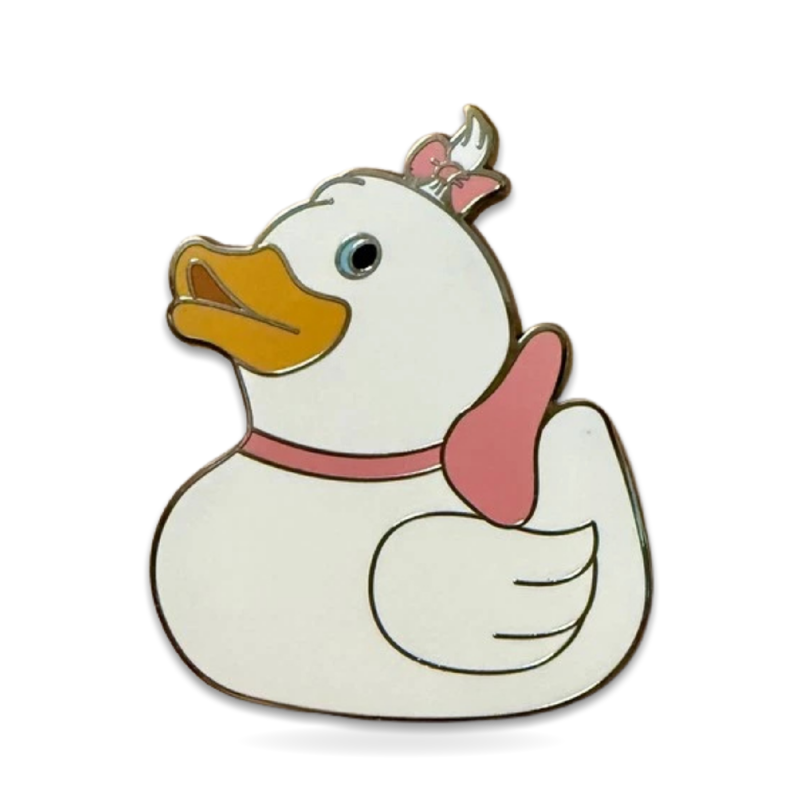 Marie Rubber Duck Ducks of Mystery Aristocats Trading Pin