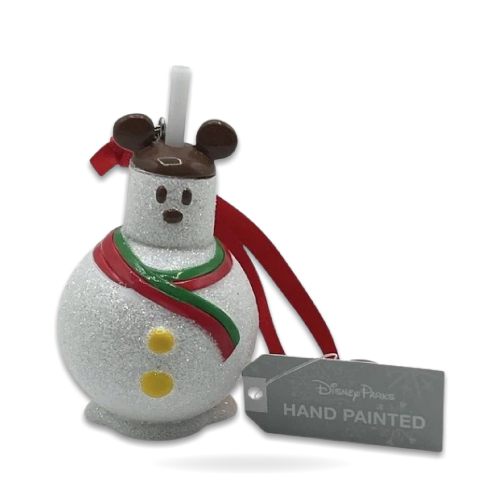 Sweet Treats Mickey Hand Painted Christmas Seasonal Ornament