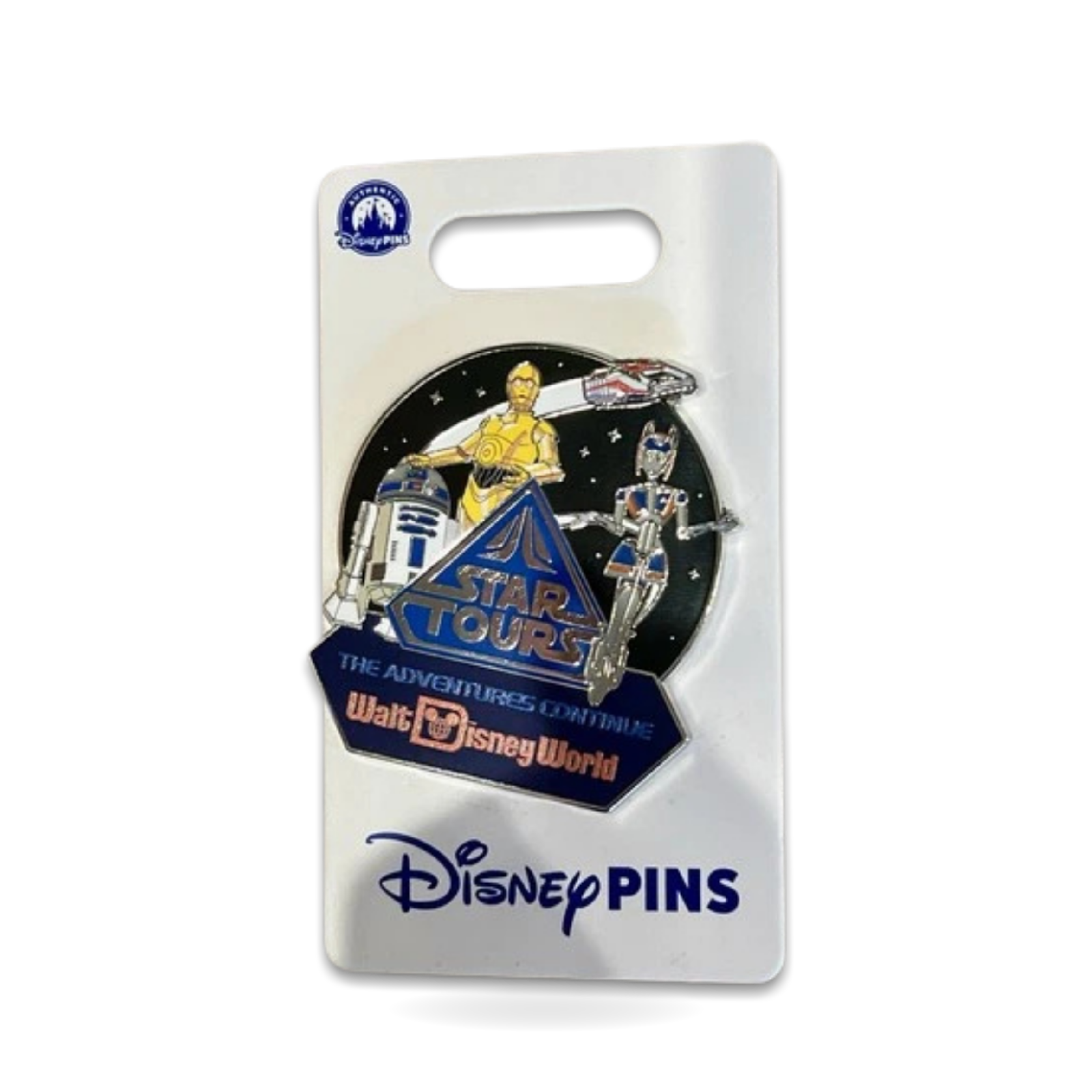 Star Wars Tours C-3po R2-d2 Trading Pin
