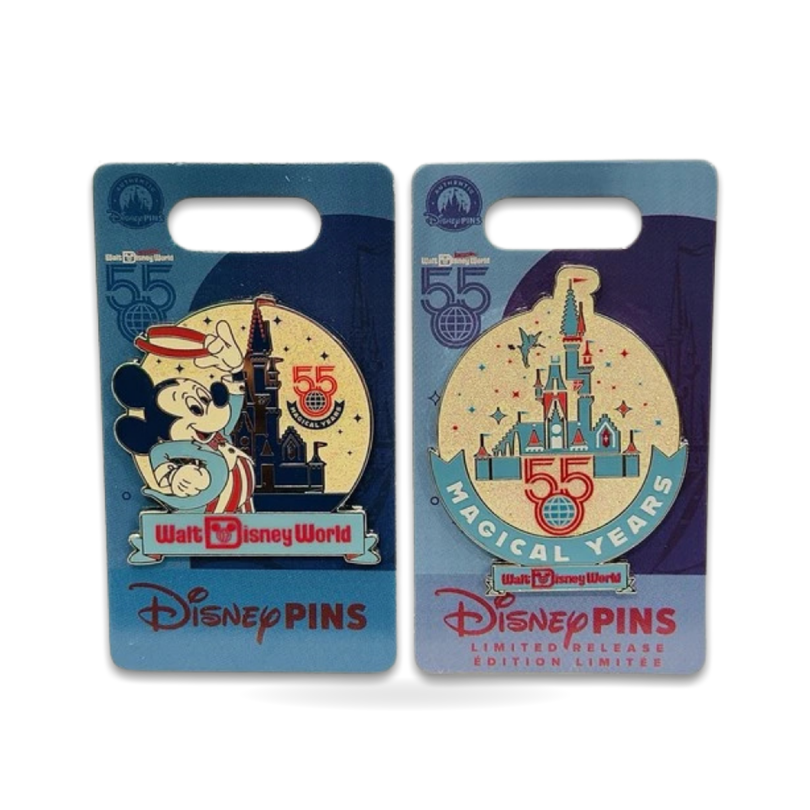 55th Anniversary Mickey Limited Release Set Trading Pin