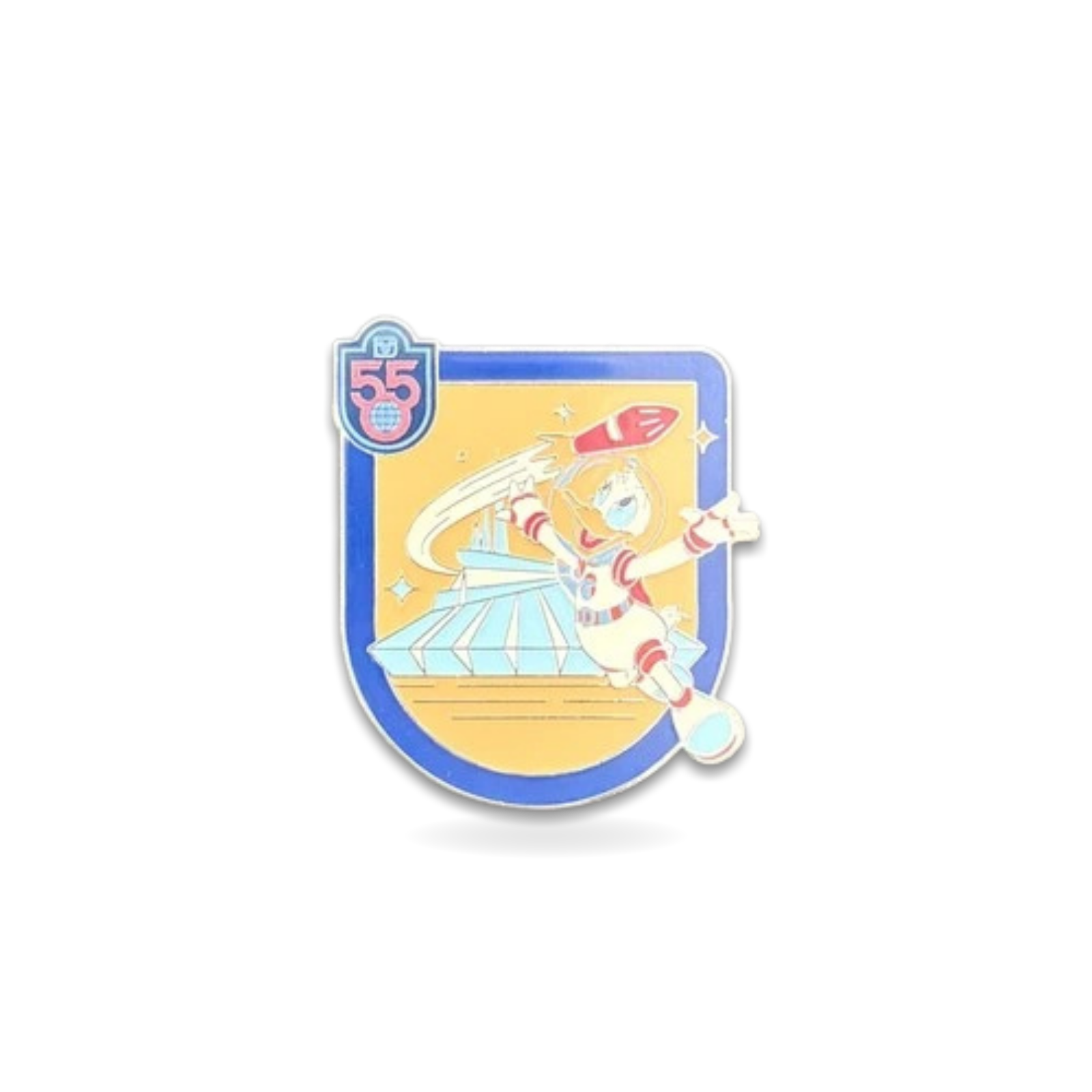 55th Anniversary Mystery Space Mountain Pin Trading Pin