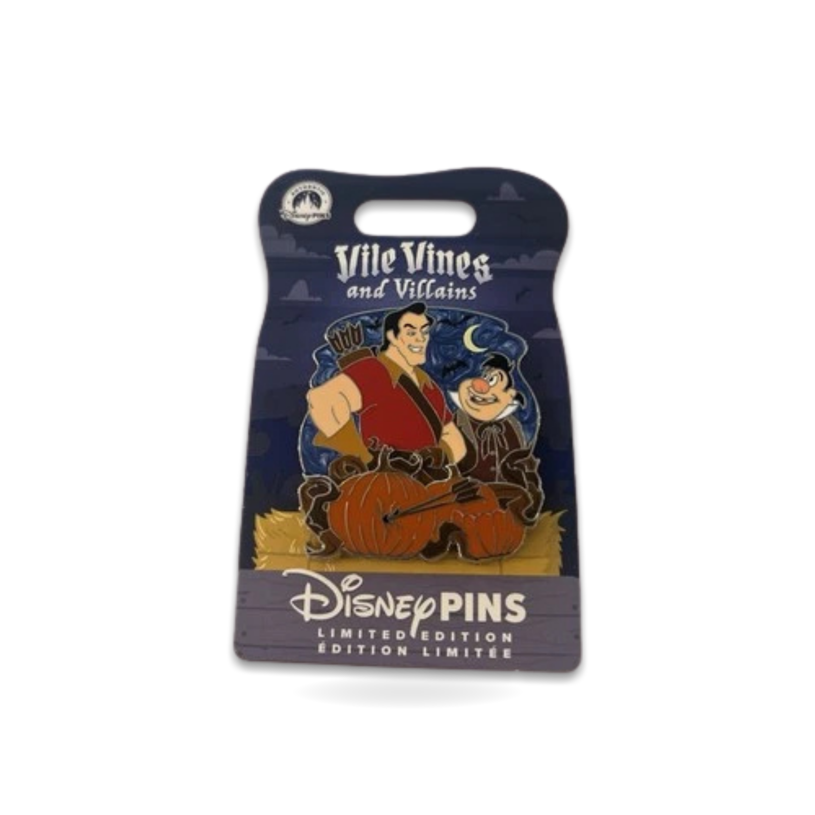 Vile Vines And Halloween Gaston Lefou Trading Pin