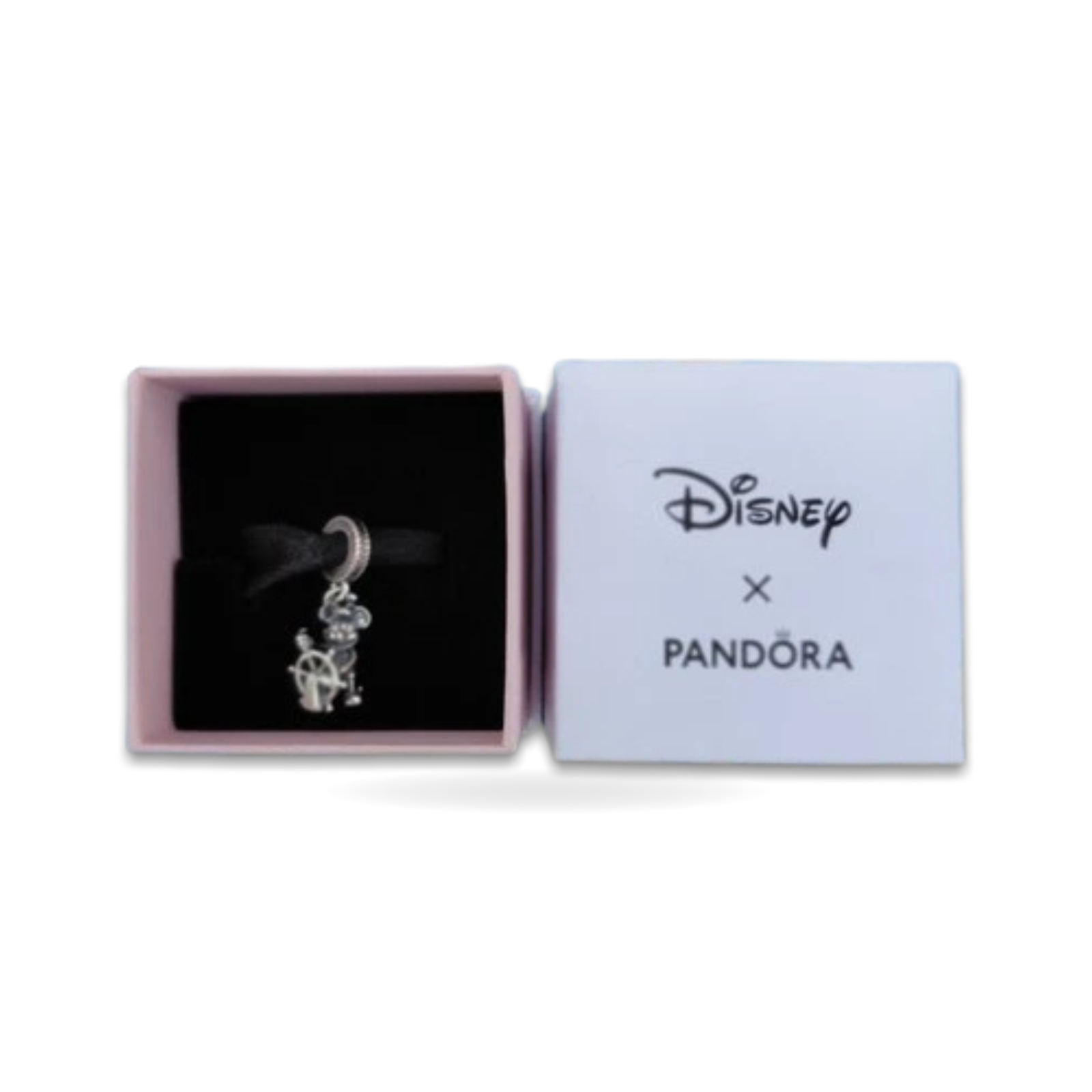 Steamboat Willie Mickey Mouse Dangle Charm Retired Pandora Exclusive