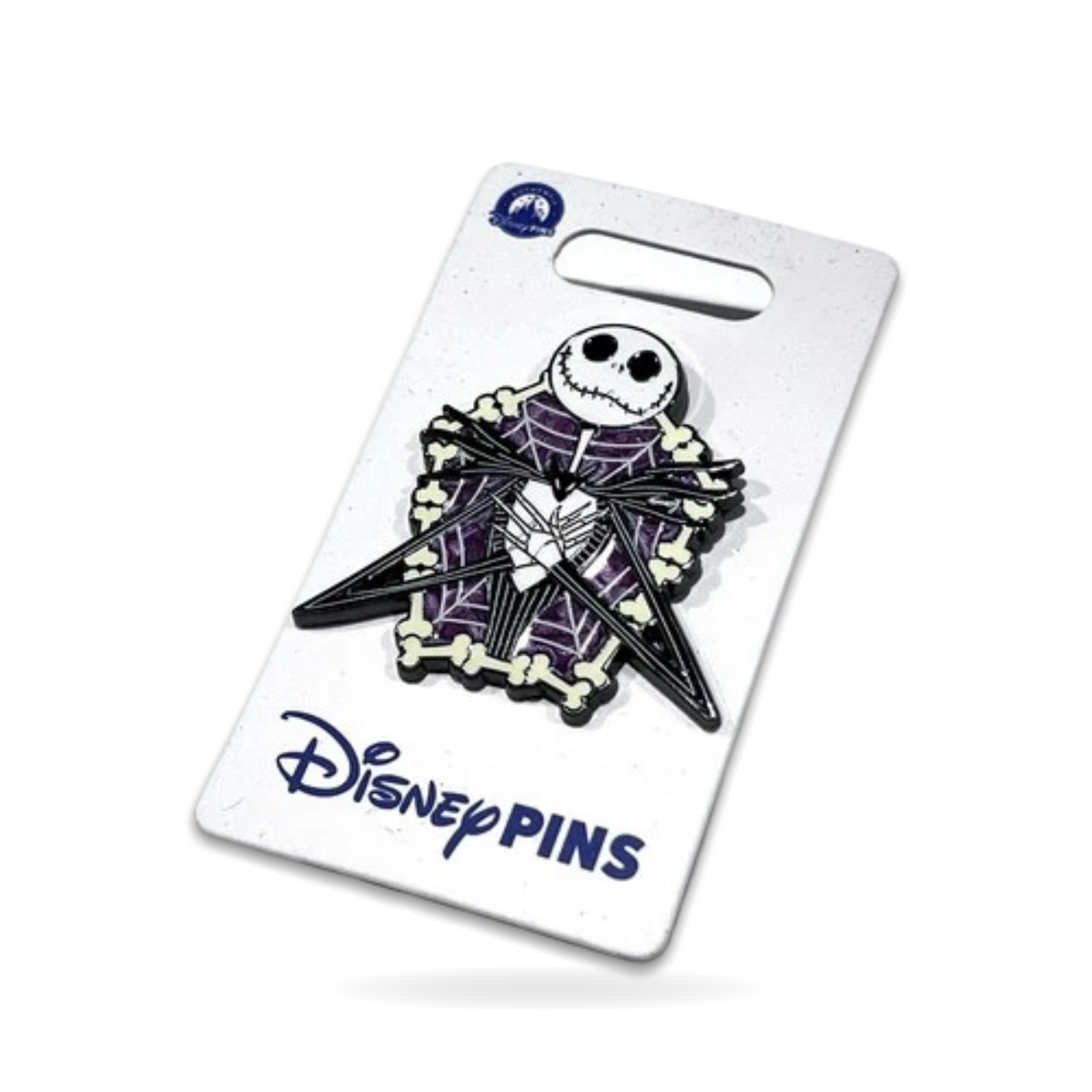 Nightmare Before Christmas Jack Skellington Bone Frame Trading Pin