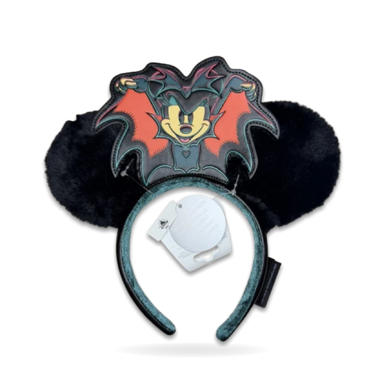 Minnie Mouse Halloween Bat Glow-in-the Dark Ear Headwear