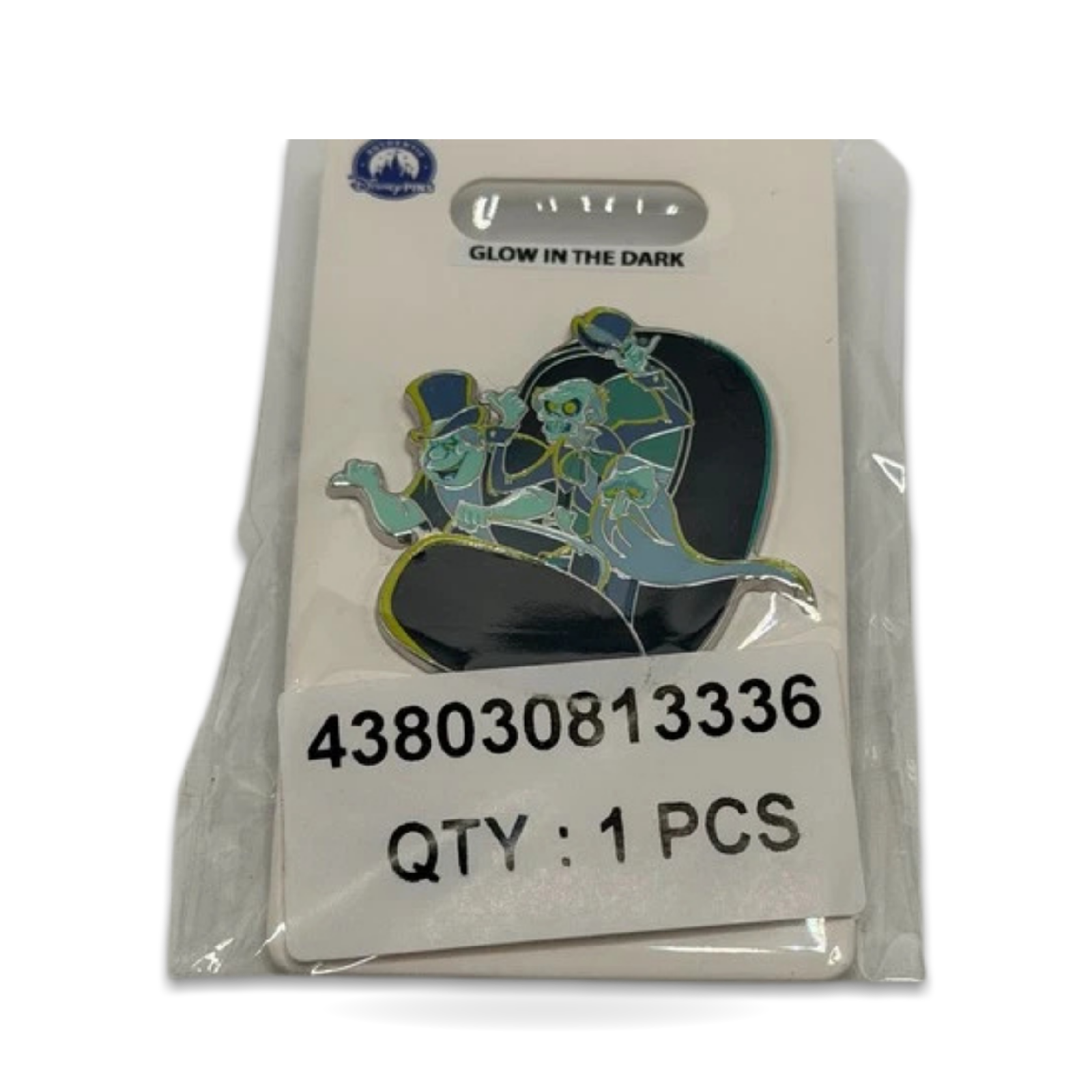 Haunted Mansion Glow Ghosts Doom Buggy Trading Pin
