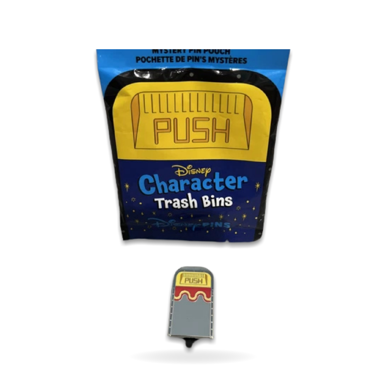 Character Trash Bins Bag Can Pin Trading Pin
