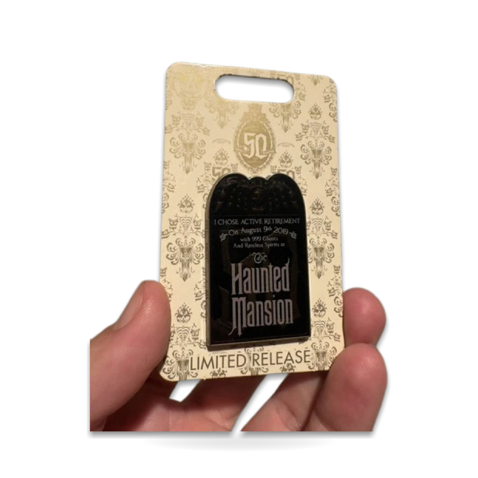 Haunted Mansion 50th Anniversary Day of Trading Pin