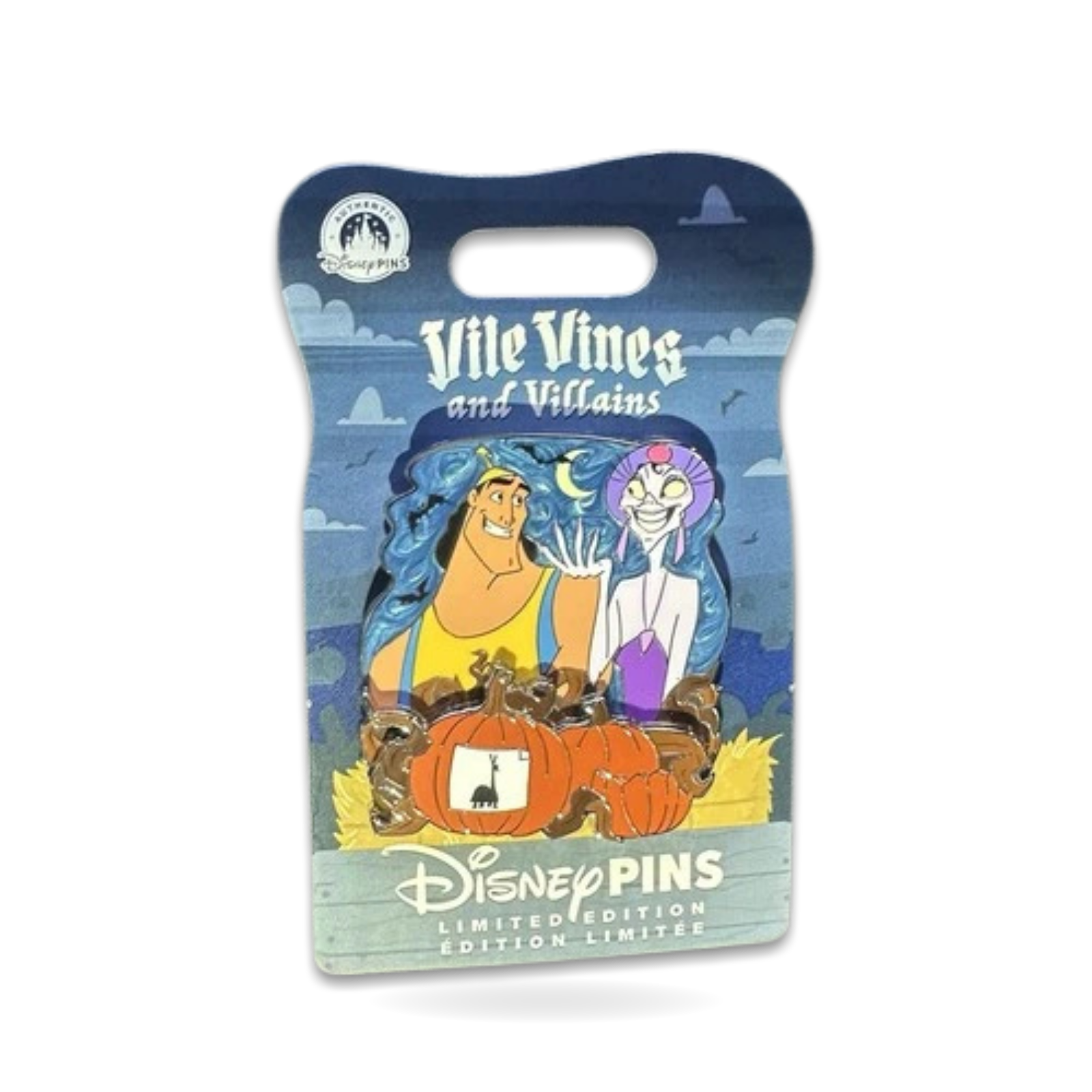 Halloween Emperor's Groove Yzma Kronk Limited Edition Trading Pin