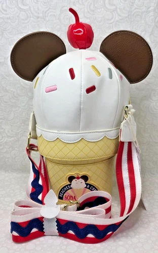 Loungefly Beaches Cream Shop Ice Cone Crossbody