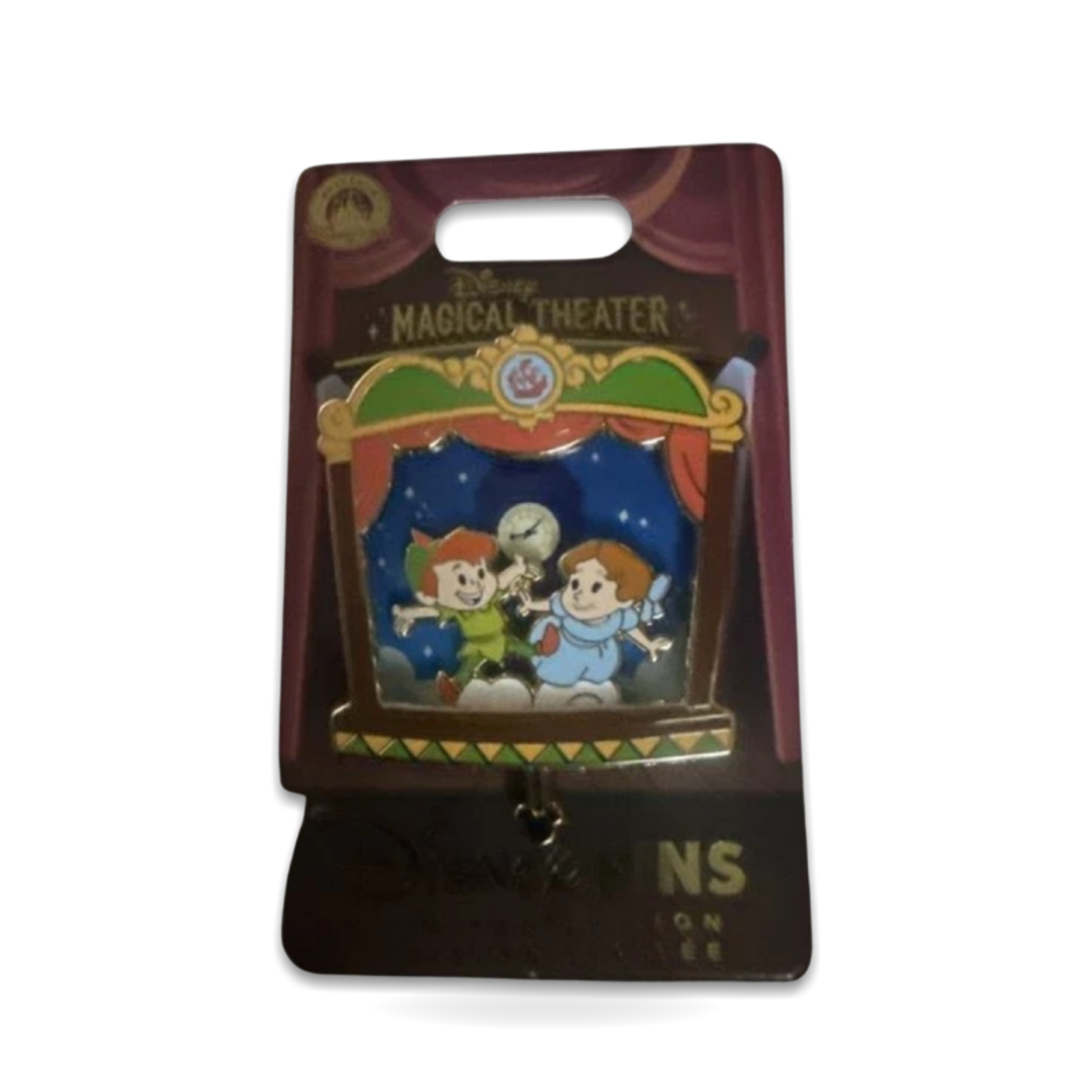 Peter Pan and Wendy Magical Theatre Limited Edition Slider Trading Pin