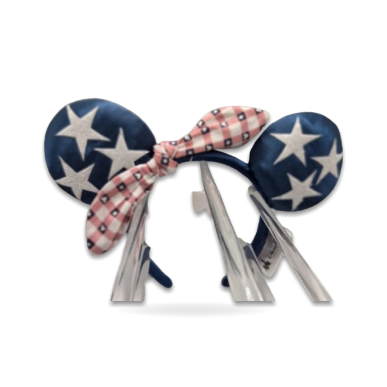 All American Girl Mickey Minnie Patriotic Ear Headwear