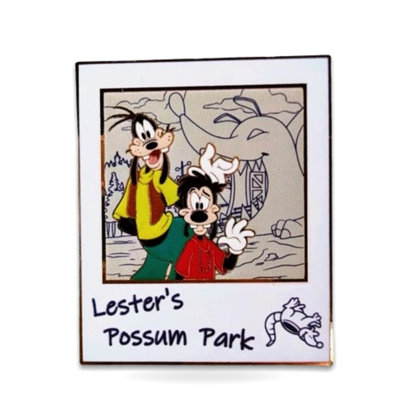 BoxluncNWT Boxlunch Goofy Movie Polaroid Lester’s Possum Trading Pin
