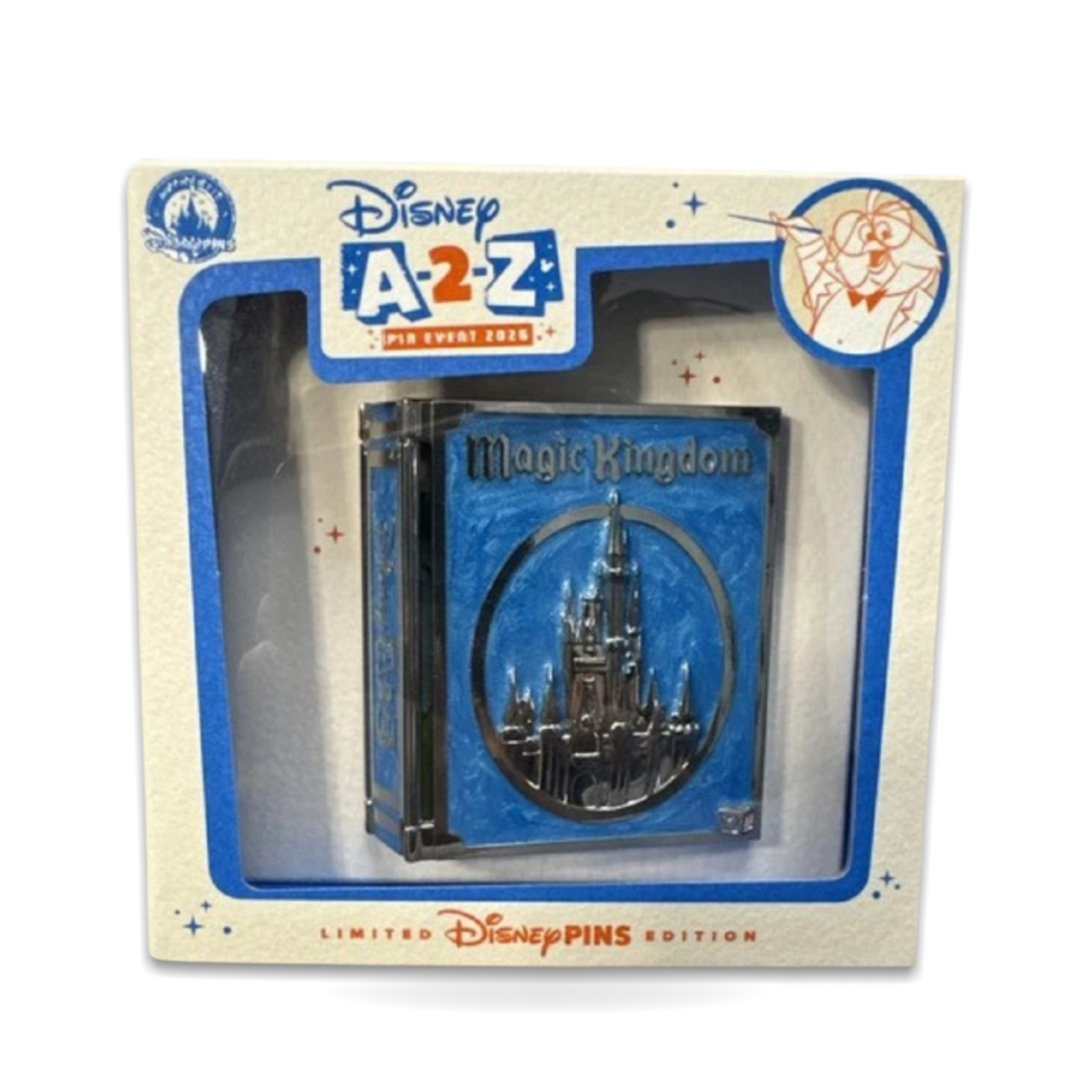 2 Event Story Book Magic Kingdom Orange Bird Limited Edition 550 Trading Pin