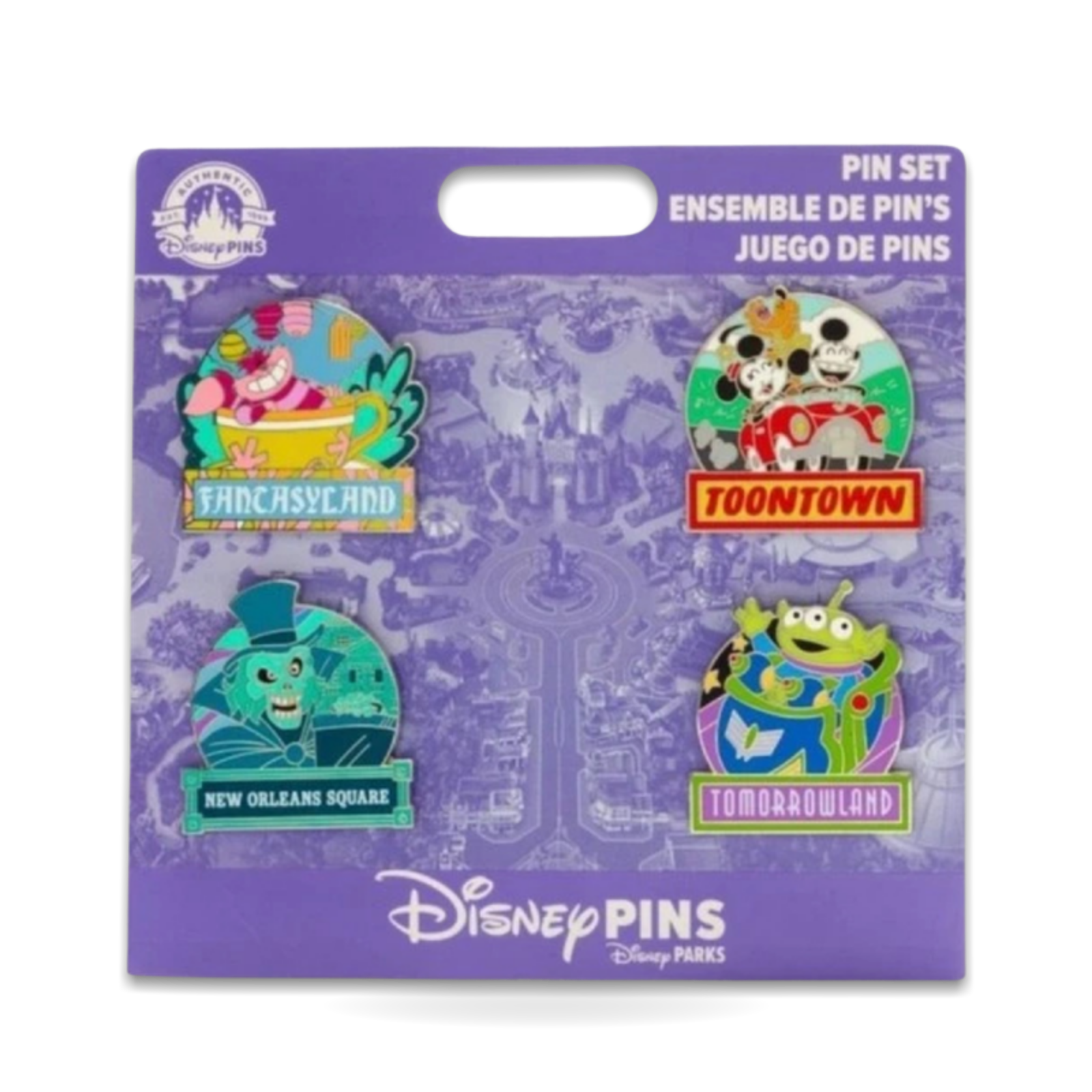 Lands 4 Booster Set Trading Pin