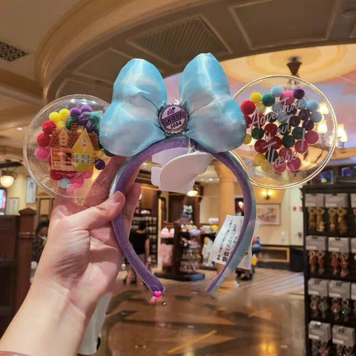 Up Grape Soda Balloons Minnie Mouse Ear Headwear