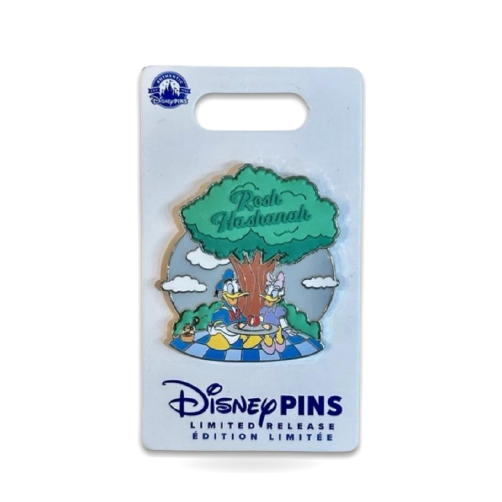 Donald Duck Daisy Rosh Hashanah Limited Release Trading Pin