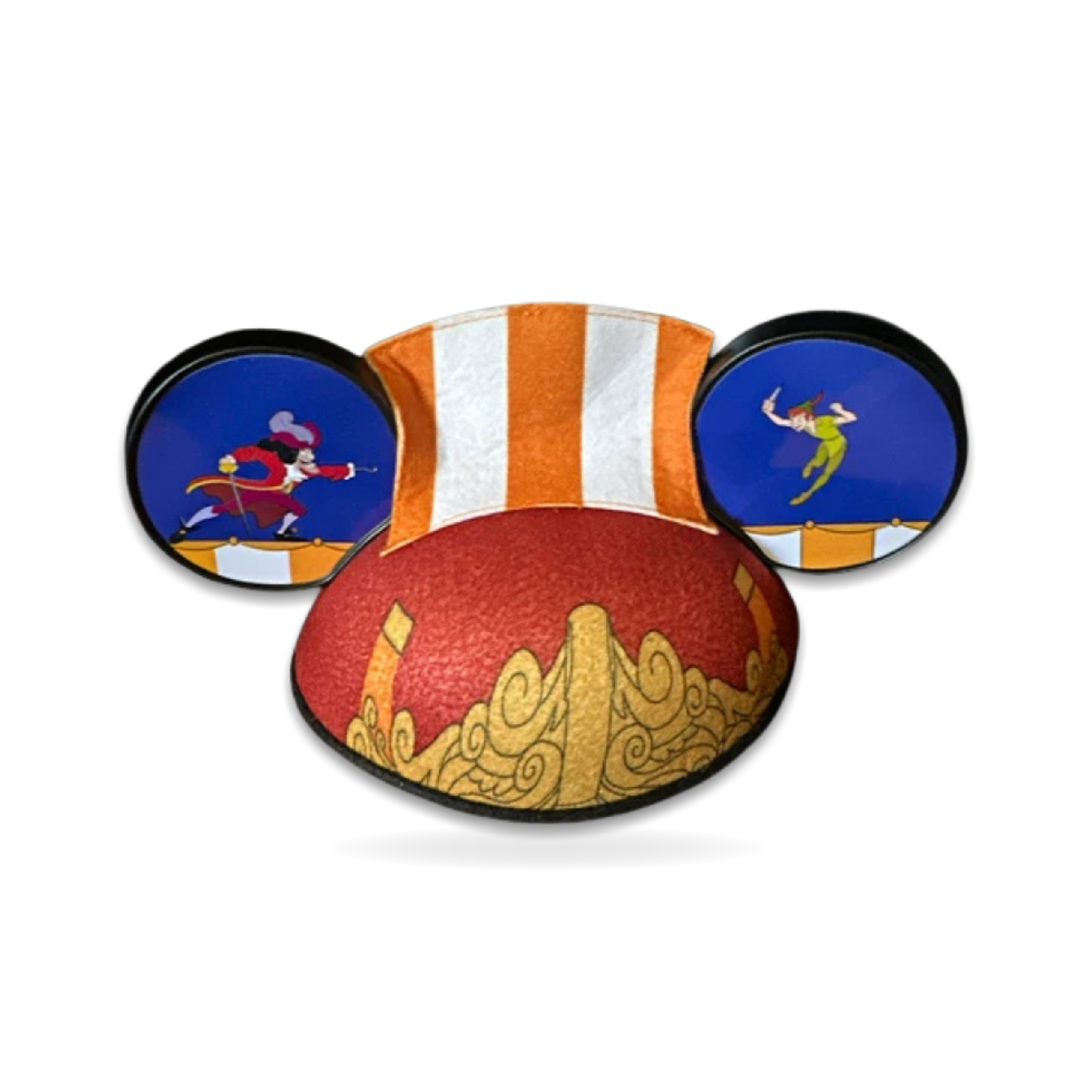 Ear Hat Peter Pan Captain Hook Pirate Skull Design Adult Mickey
