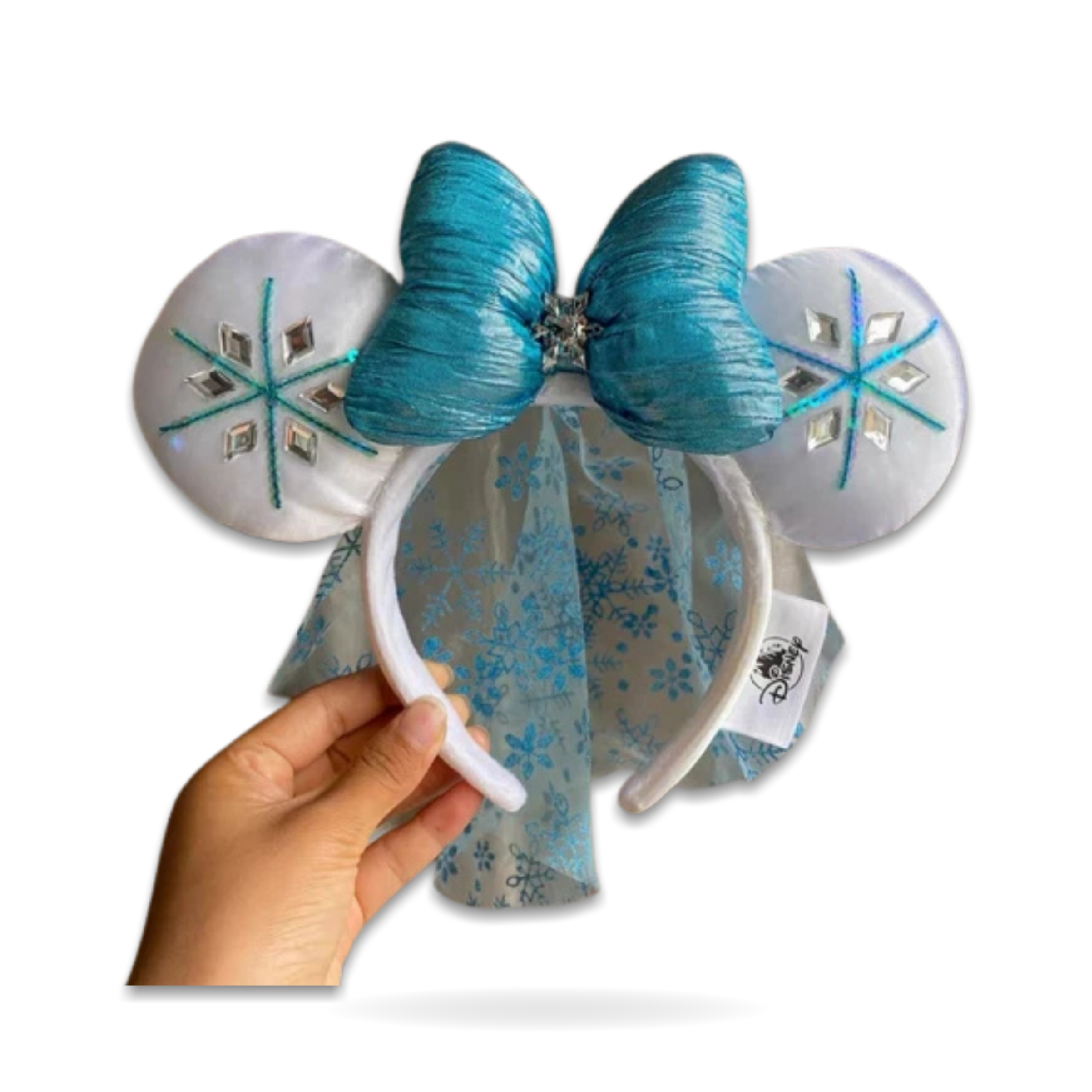 Frozen Blue White Mickey Mouse Us Ear Headwear