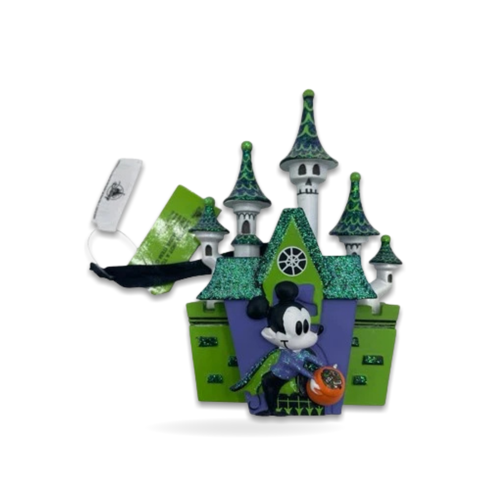 Light-Up Mickey's Not Scary Halloween Castle Seasonal Ornament
