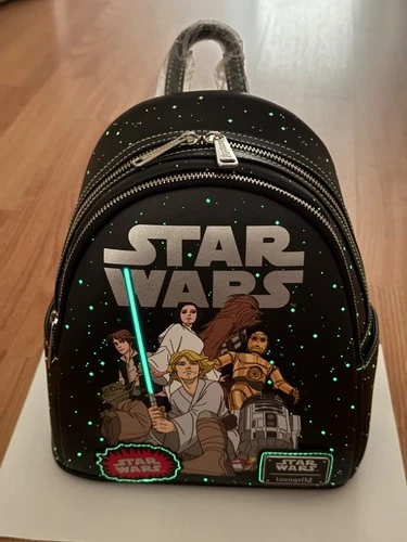 Loungefly Star Wars the Saga Gitd Mini Backpack