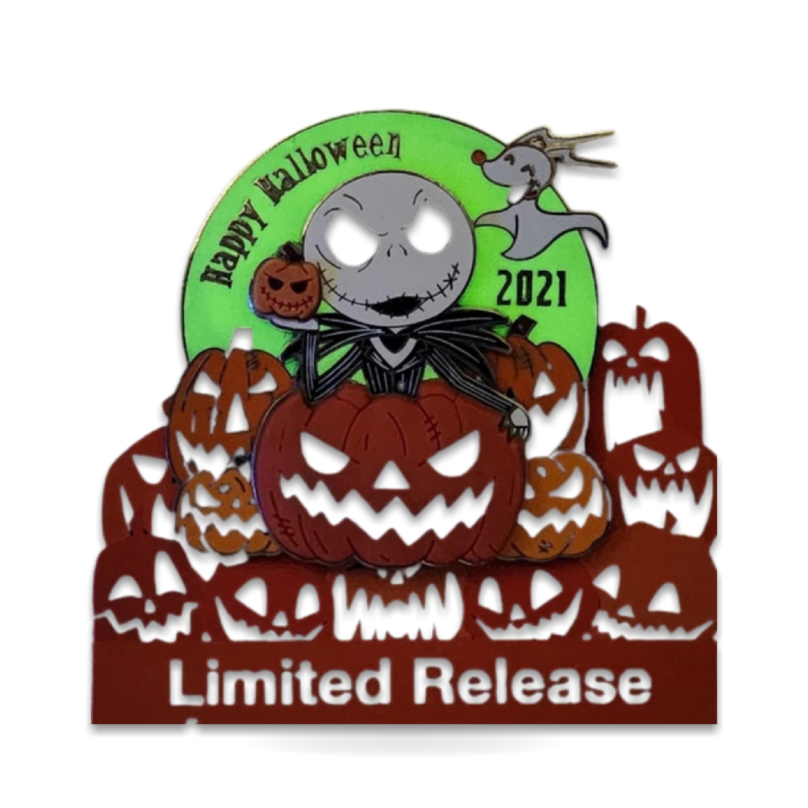 Trading Limited Release Jack Zero Glow Trading Pin