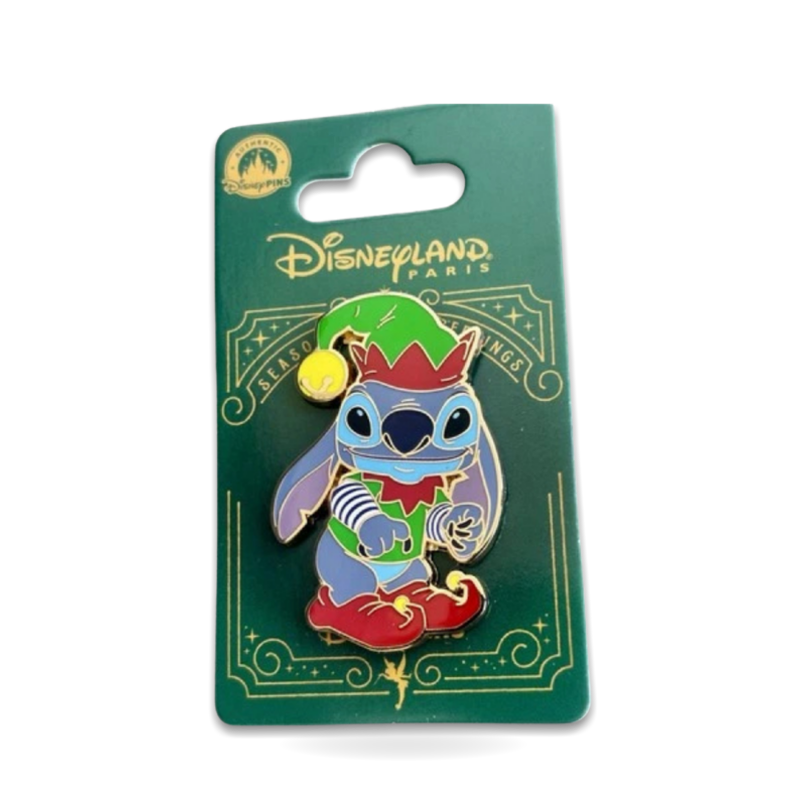 Paris Stitch Christmas Elf Holiday Dlp Trading Pin