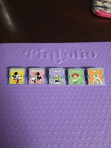Hidden Mickey Parking Full Set Of Trading Pin