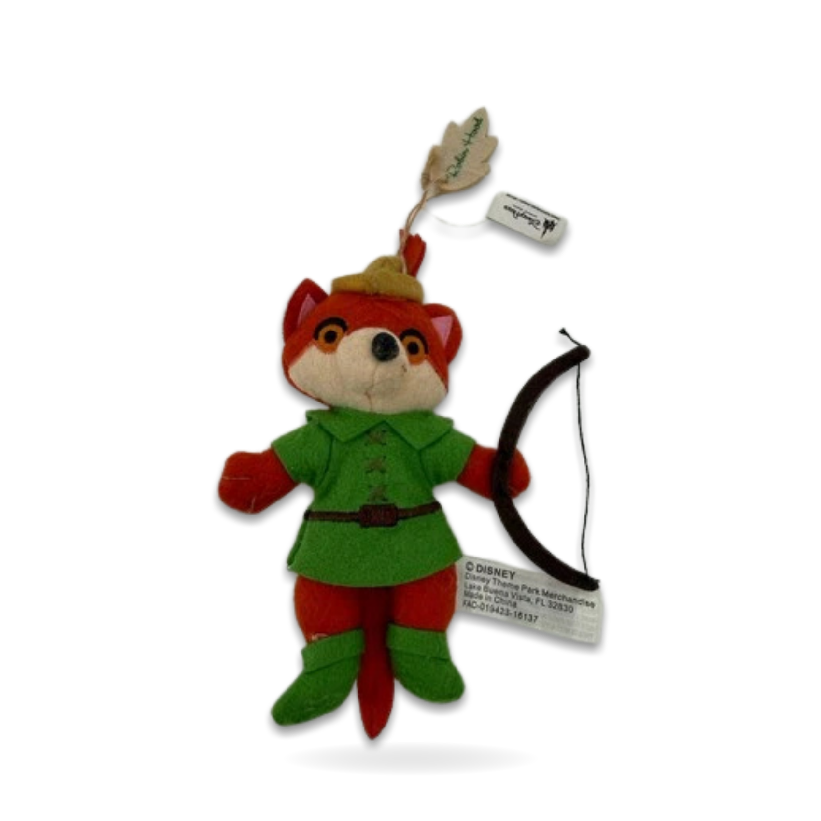 Robin Hood storybook plush ornament