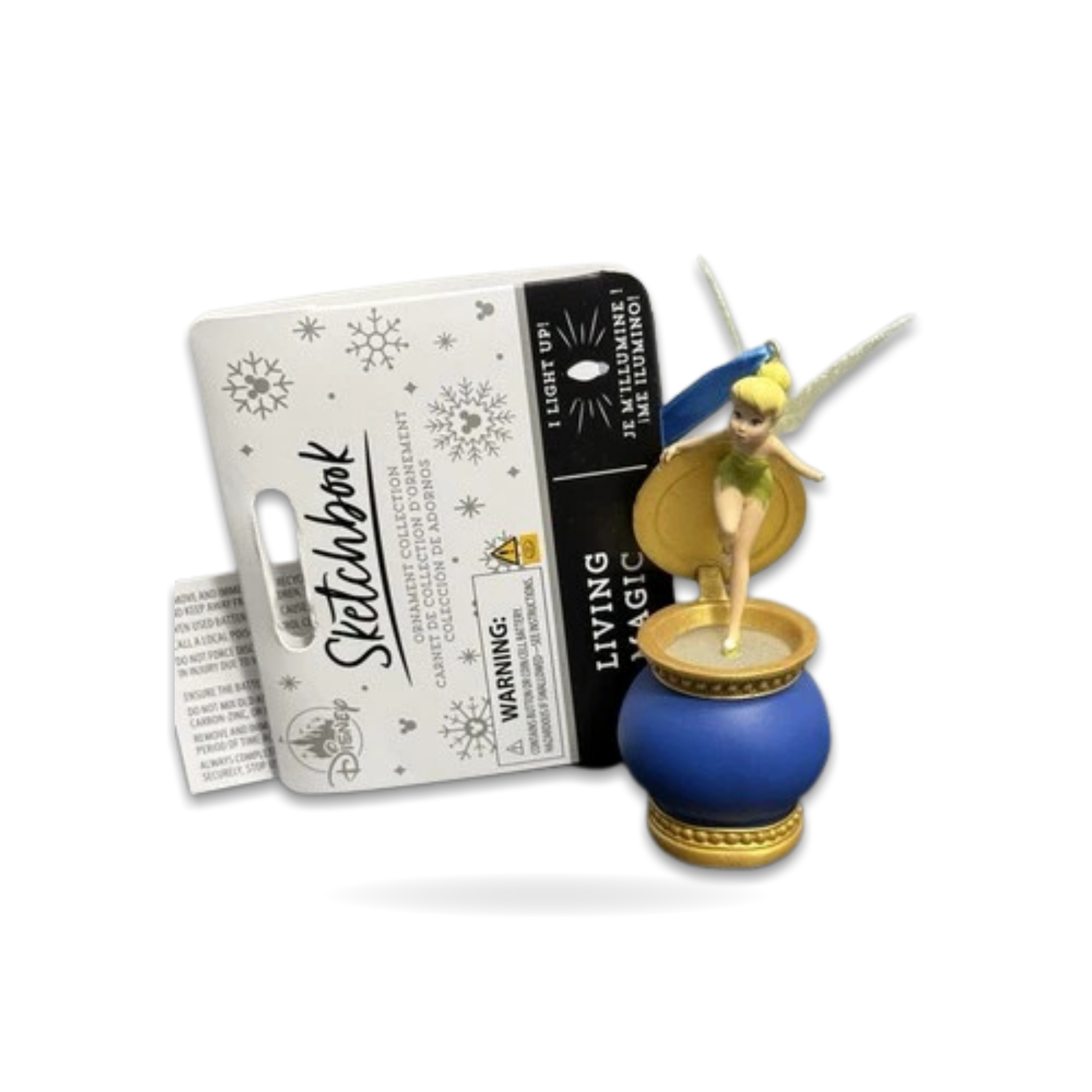 Sketchbook Living Magic Light Up Christmas Seasonal Ornament